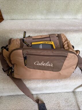 Cabela's Brown and Tan Catch all bag